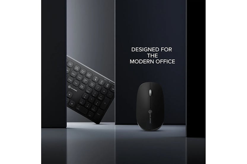 Alogic Echelon USB-C Wireless Mouse and Keyboard | Black Alogic Echelon USB-C Wireless Mouse and Keyboard | Black