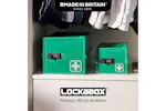 Lockabox Mini™ Medi Green | Small Lockable Medicine Box | 3 Litre Lightweight & Hygienic Combination Lock Box Lockabox Mini™ Medi Green | Small Lockable Medicine Box | 3 Litre Lightweight & Hygienic Combination Lock Box