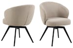 Darlene Dining Chair | Swivel | Taupe Darlene Dining Chair | Swivel | Taupe
