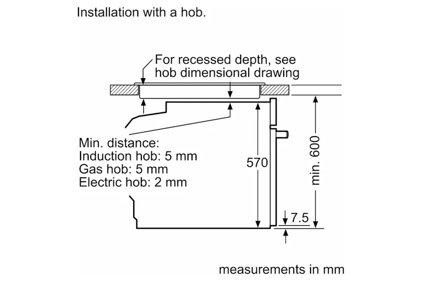 Bosch Series 4 Built-in Single Oven | HQA534BS3B Bosch Series 4 Built-in Single Oven | HQA534BS3B