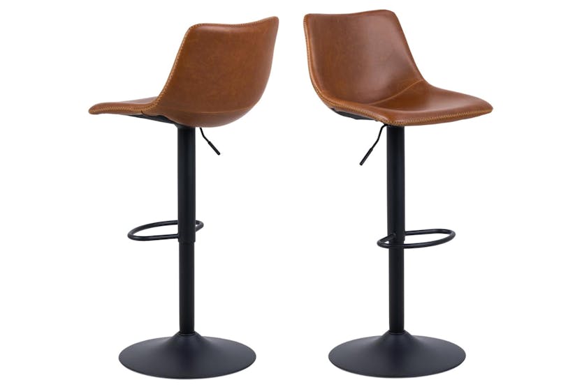 Oregan Bar Stool | Gas Lift | Brandy Oregan Bar Stool | Gas Lift | Brandy