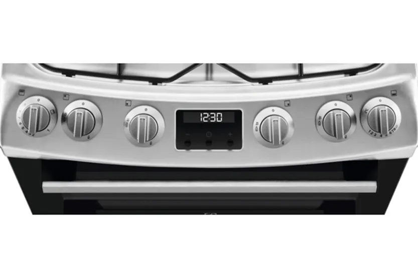 Electrolux 60cm Double Oven Gas Cooker | LKG615110X Electrolux 60cm Double Oven Gas Cooker | LKG615110X