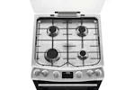 Electrolux 60cm Double Oven Gas Cooker | LKG615110X Electrolux 60cm Double Oven Gas Cooker | LKG615110X