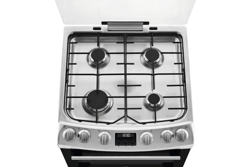 Electrolux 60cm Double Oven Gas Cooker | LKG615110X Electrolux 60cm Double Oven Gas Cooker | LKG615110X