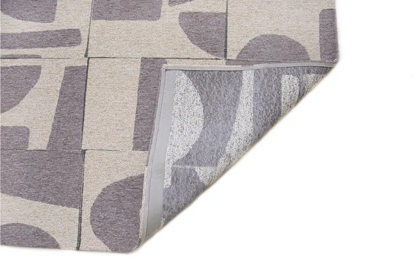 Louis De Poortere | Papercut | Indoor Eco Rug | Beige/Grey | 140 x 200 cm Louis De Poortere | Papercut | Indoor Eco Rug | Beige/Grey | 140 x 200 cm