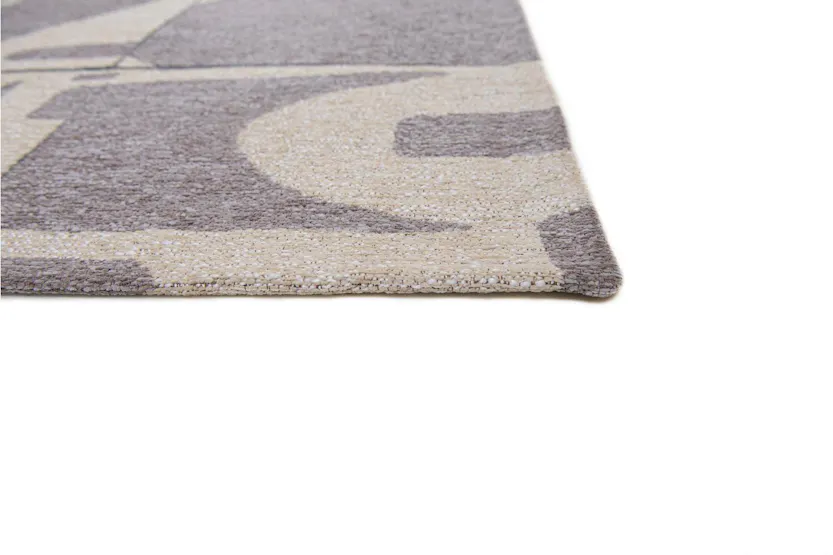 Louis De Poortere | Papercut | Indoor Eco Rug | Beige/Grey | 140 x 200 cm Louis De Poortere | Papercut | Indoor Eco Rug | Beige/Grey | 140 x 200 cm