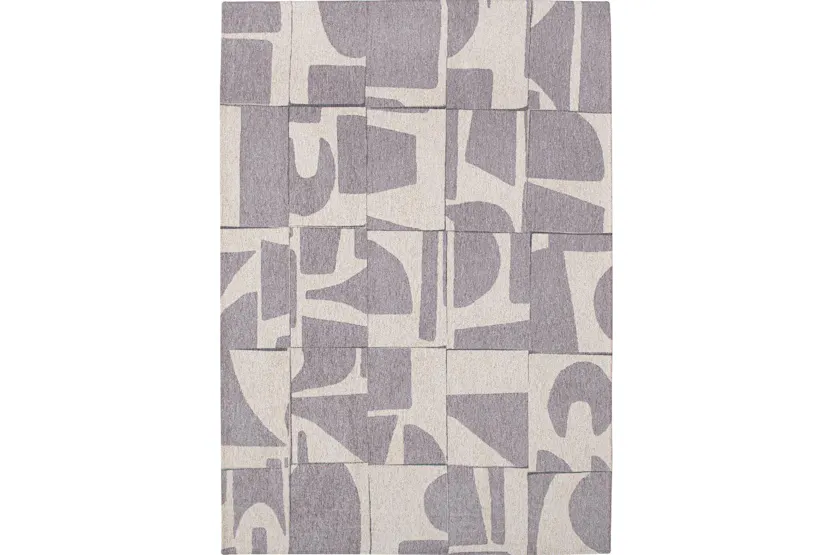 Louis De Poortere | Papercut | Indoor Eco Rug | Beige/Grey | 140 x 200 cm Louis De Poortere | Papercut | Indoor Eco Rug | Beige/Grey | 140 x 200 cm