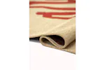 Louis De Poortere | Ribbon Imperial | Indoor Eco Rug | Red/Beige | 140 x 200 cm Louis De Poortere | Ribbon Imperial | Indoor Eco Rug | Red/Beige | 140 x 200 cm