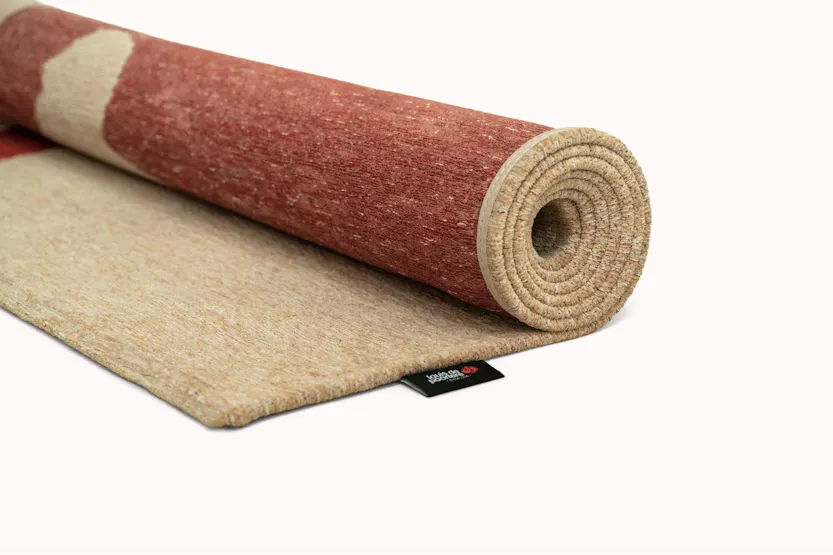 Louis De Poortere | Ribbon Imperial | Indoor Eco Rug | Red/Beige | 140 x 200 cm Louis De Poortere | Ribbon Imperial | Indoor Eco Rug | Red/Beige | 140 x 200 cm