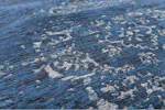 Louis De Poortere | Medallion Eco Rug | Blue | 200 x 280 cm Louis De Poortere | Medallion Eco Rug | Blue | 200 x 280 cm