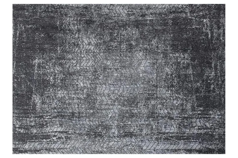 Louis De Poortere | Jacob's Ladder Eco Rug | Black | 80 x 250 cm Louis De Poortere | Jacob's Ladder Eco Rug | Black | 80 x 250 cm