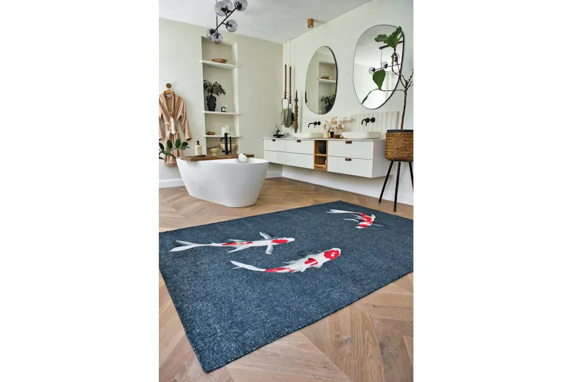 Louis De Poortere | Koi| Indoor Eco Rug | Multicolour | 200 x 280 cm Louis De Poortere | Koi| Indoor Eco Rug | Multicolour | 200 x 280 cm