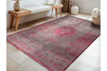 Louis De Poortere | Medallion Eco Rug | Red | 170 x 240 cm Louis De Poortere | Medallion Eco Rug | Red | 170 x 240 cm
