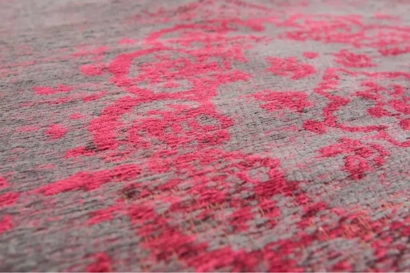 Louis De Poortere | Medallion Eco Rug | Red | 170 x 240 cm Louis De Poortere | Medallion Eco Rug | Red | 170 x 240 cm
