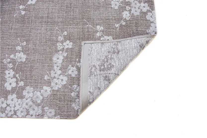 Louis De Poortere | Sakura | Indoor Eco Rug | Grey | 240 x 340 cm Louis De Poortere | Sakura | Indoor Eco Rug | Grey | 240 x 340 cm