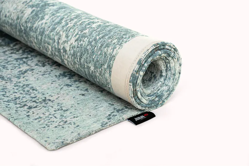 Louis De Poortere | Virgin Land Eco Rug | Blue | 200 x 280 cm Louis De Poortere | Virgin Land Eco Rug | Blue | 200 x 280 cm