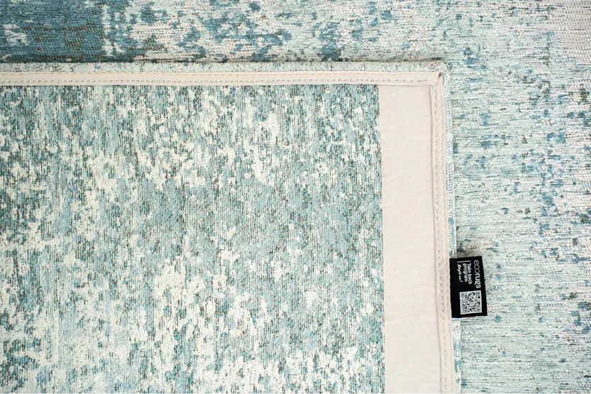 Louis De Poortere | Virgin Land Eco Rug | Blue | 200 x 280 cm Louis De Poortere | Virgin Land Eco Rug | Blue | 200 x 280 cm