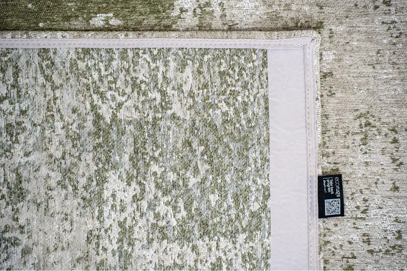 Louis De Poortere | Virgin Land Uranus Eco Rug | Green | 170 x 240 cm Louis De Poortere | Virgin Land Uranus Eco Rug | Green | 170 x 240 cm