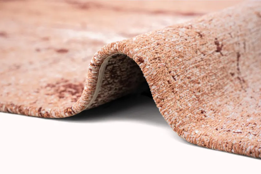 Louis De Poortere | Sol Tandoori Eco Rug | Orange | 140 x 140 cm Louis De Poortere | Sol Tandoori Eco Rug | Orange | 140 x 140 cm