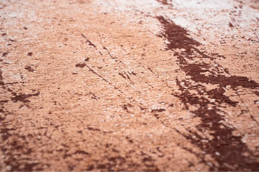 Louis De Poortere | Sol Tandoori Eco Rug | Orange | 140 x 140 cm Louis De Poortere | Sol Tandoori Eco Rug | Orange | 140 x 140 cm