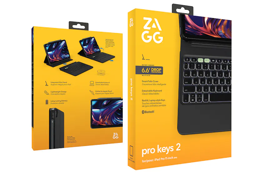 Zagg Pro Keys 2 11" iPad Pro (M4) Detachable Keyboard & Case Zagg Pro Keys 2 11" iPad Pro (M4) Detachable Keyboard & Case