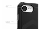 UAG Essential Armor for Magsafe iPhone 16e Case | Black UAG Essential Armor for Magsafe iPhone 16e Case | Black