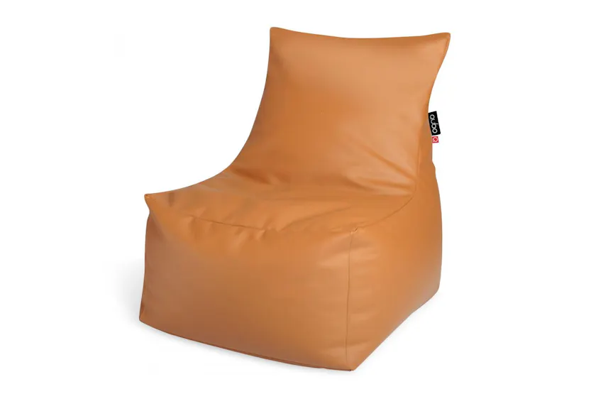 Qubo | Burma | Soft Fit Bean Bag | Papaya Qubo | Burma | Soft Fit Bean Bag | Papaya