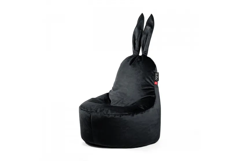 Qubo | Mommy Rabbit | Fresh Fit Bean Bag | Onyx Qubo | Mommy Rabbit | Fresh Fit Bean Bag | Onyx