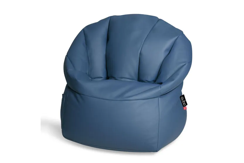 Qubo | Shell | Soft Fit Bean Bag | Plum Qubo | Shell | Soft Fit Bean Bag | Plum