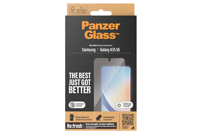 PanzerGlass Samsung Galaxy A36 5G Ultra-Wide Fit Screen Protector | Clear PanzerGlass Samsung Galaxy A36 5G Ultra-Wide Fit Screen Protector | Clear