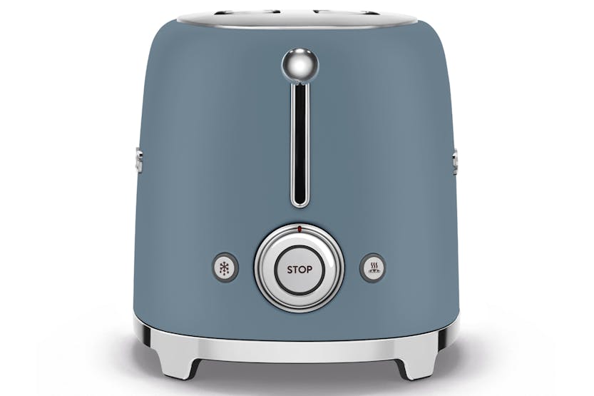 Smeg 50's Style 2 Slice Toaster | TSF01SBMUK | Storm Blue Smeg 50's Style 2 Slice Toaster | TSF01SBMUK | Storm Blue