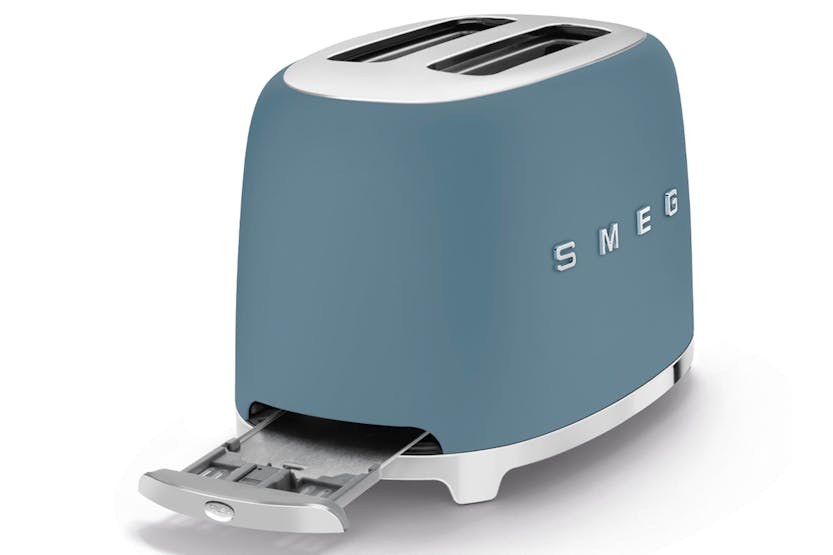 Smeg 50's Style 2 Slice Toaster | TSF01SBMUK | Storm Blue Smeg 50's Style 2 Slice Toaster | TSF01SBMUK | Storm Blue