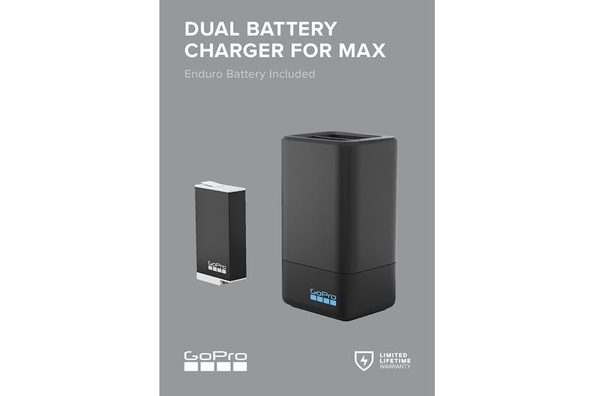 GoPro Max Dual Battery Charger + Enduro Battery GoPro Max Dual Battery Charger + Enduro Battery