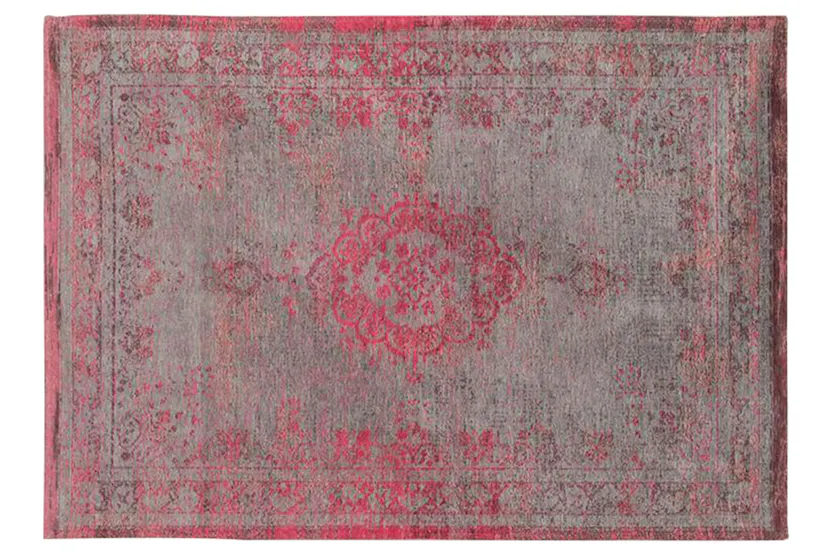 Louis De Poortere | Medallion Eco Rug | Red | 170 x 240 cm Louis De Poortere | Medallion Eco Rug | Red | 170 x 240 cm