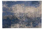 Louis De Poortere | Cracks Eco Rug | Blue | 140 x 200 cm Louis De Poortere | Cracks Eco Rug | Blue | 140 x 200 cm