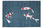 Louis De Poortere | Koi | Indoor Eco Rug | Multicolour | 100 x 140 cm Louis De Poortere | Koi | Indoor Eco Rug | Multicolour | 100 x 140 cm