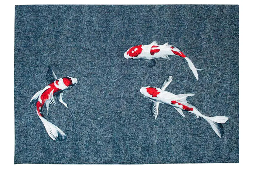 Louis De Poortere | Koi| Indoor Eco Rug | Multicolour | 200 x 280 cm Louis De Poortere | Koi| Indoor Eco Rug | Multicolour | 200 x 280 cm