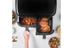 Russell Hobbs 9L Satisfry Dual Basket Air Fryer | 27680 | Black Russell Hobbs 9L Satisfry Dual Basket Air Fryer | 27680 | Black
