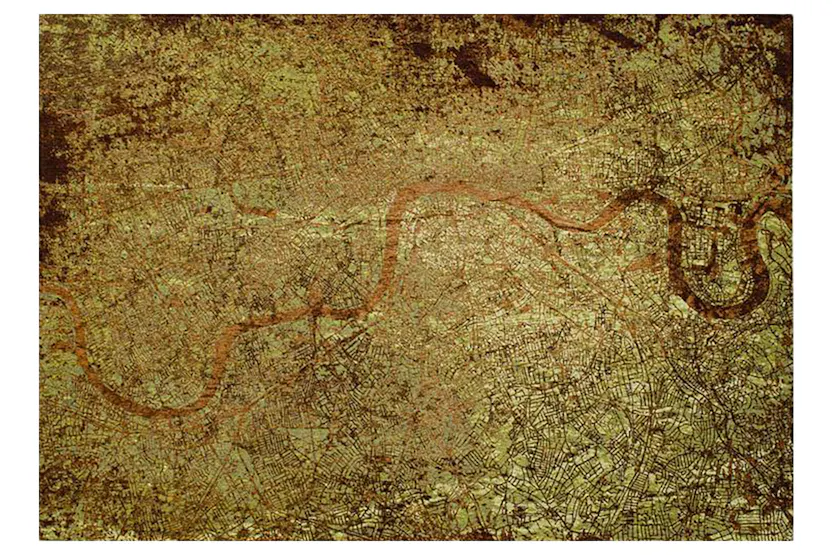 Louis De Poortere | London | Indoor Eco Rug | Green | 100 x 140 cm Louis De Poortere | London | Indoor Eco Rug | Green | 100 x 140 cm