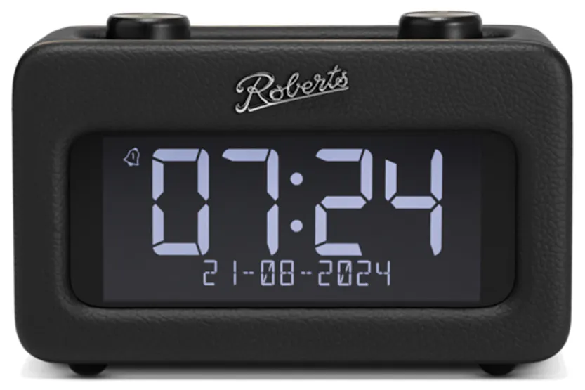 Roberts Revival Rest Clock Radio | Black Roberts Revival Rest Clock Radio | Black