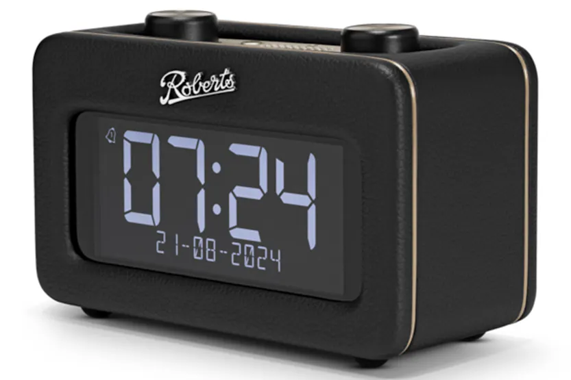 Roberts Revival Rest Clock Radio | Black Roberts Revival Rest Clock Radio | Black