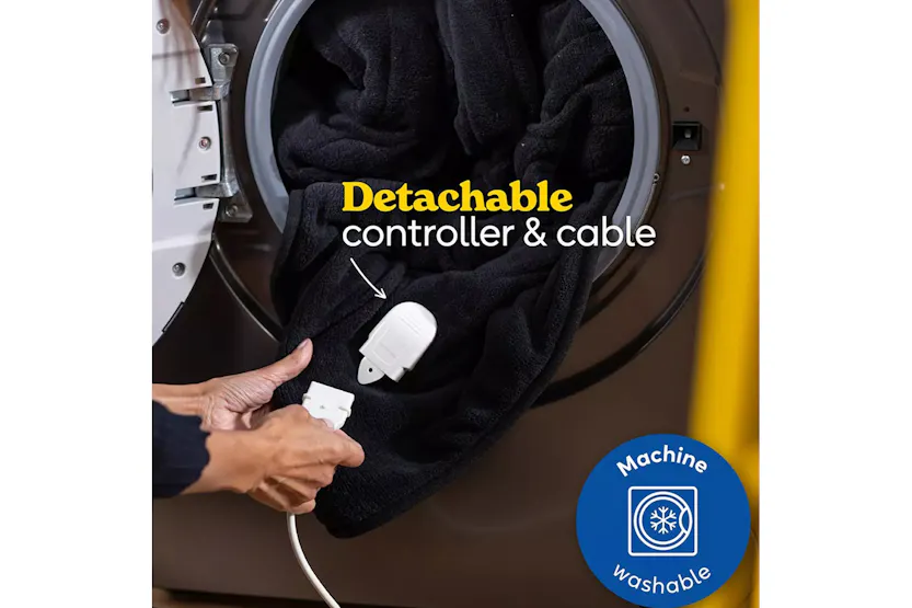 Russell Hobbs Electric Throw | Black | RHHT1004BLA Russell Hobbs Electric Throw | Black | RHHT1004BLA