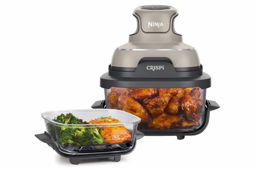 Ninja Crispi 4-in-1 Portable Glass Air Fryer | FN101UKST | Stone Ninja Crispi 4-in-1 Portable Glass Air Fryer | FN101UKST | Stone