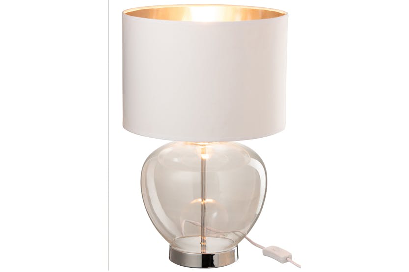 Glass Table Lamp | Transparent Glass Table Lamp | Transparent