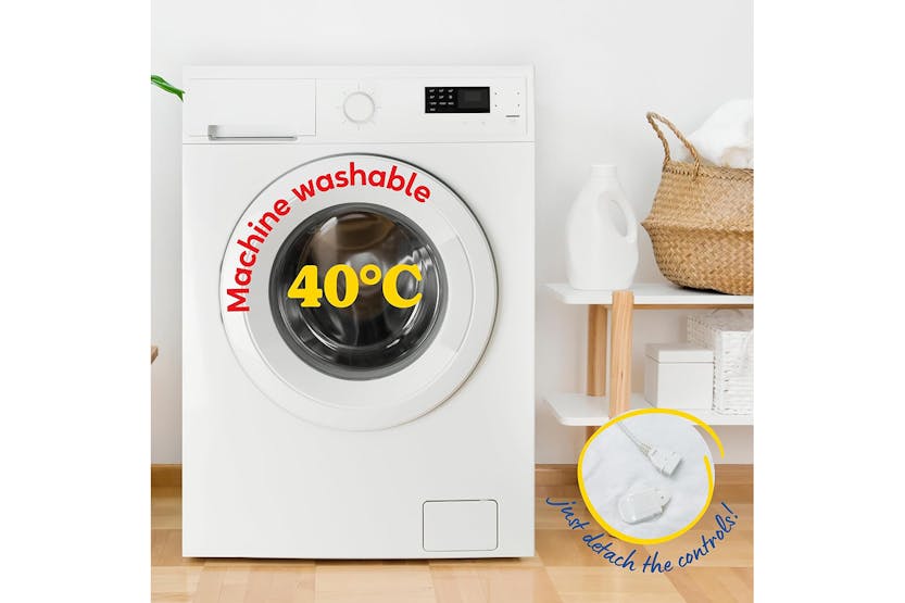 Russell Hobbs Sherpa King Electric Blanket | White | RHEDB8002 Russell Hobbs Sherpa King Electric Blanket | White | RHEDB8002