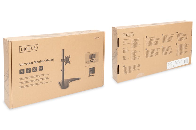 Digitus Universal Monitor Mount | Black Digitus Universal Monitor Mount | Black