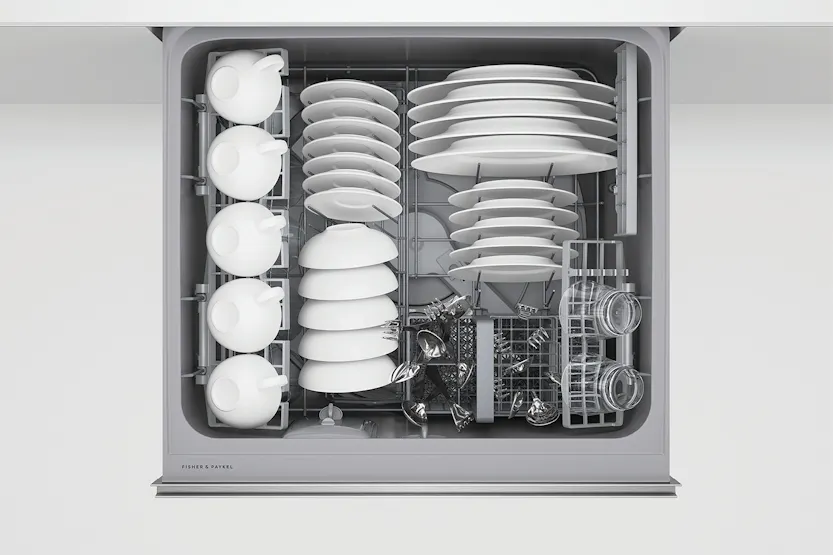 Fisher & Paykel Integrated Double Drawer Dishwasher | 12 Place | DD60D2HNX9 Fisher & Paykel Integrated Double Drawer Dishwasher | 12 Place | DD60D2HNX9