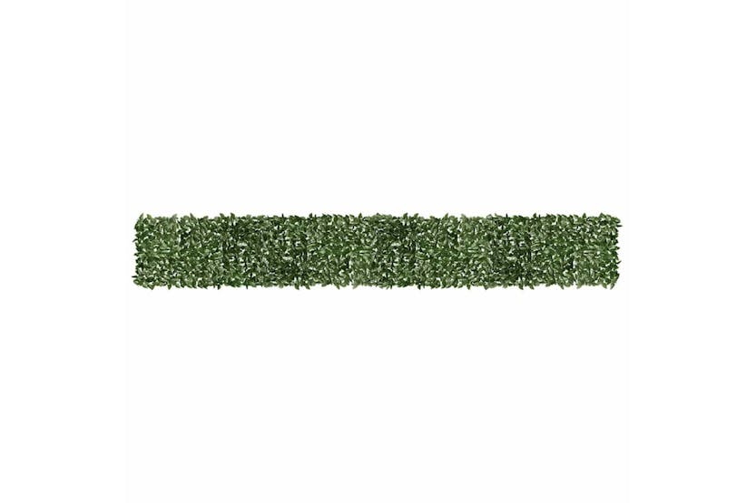 vidaXL 315485 Balcony Screen With Dark Green Leaves 500x75cm vidaXL 315485 Balcony Screen With Dark Green Leaves 500x75cm