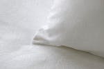 The Linen Room | 300 Thread Count Cotton Sateen Oxford Busra Pillowcase Pair | White The Linen Room | 300 Thread Count Cotton Sateen Oxford Busra Pillowcase Pair | White