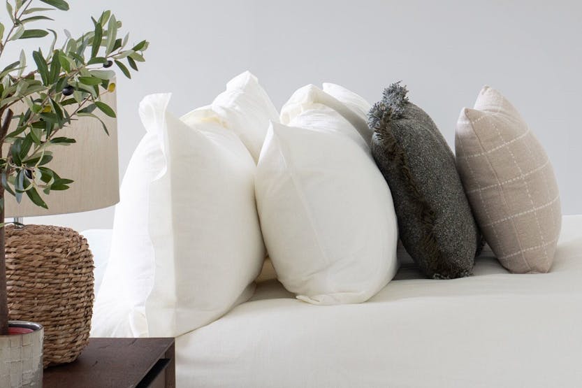 The Linen Room | Ava Linen Look Duvet Cover Set | Natural | Double The Linen Room | Ava Linen Look Duvet Cover Set | Natural | Double